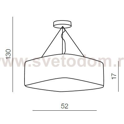Подвесная люстра Azzardo Sugar 52 AZ0448