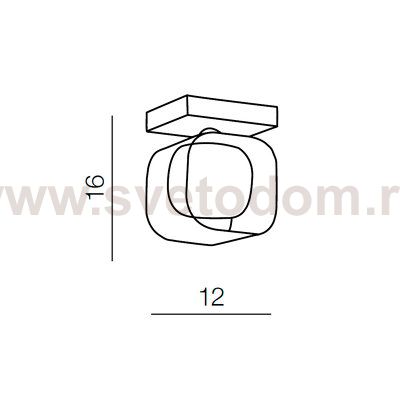 Потолочный светильник Azzardo Happy 1 AZ0483