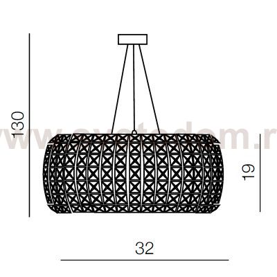 Подвесная люстра Azzardo Sophia 3 AZ0520