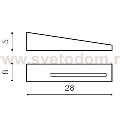 Накладной светильник  Azzardo Vialetto R AZ0576