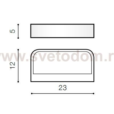 Настенный светильник Azzardo Scatola AZ0578