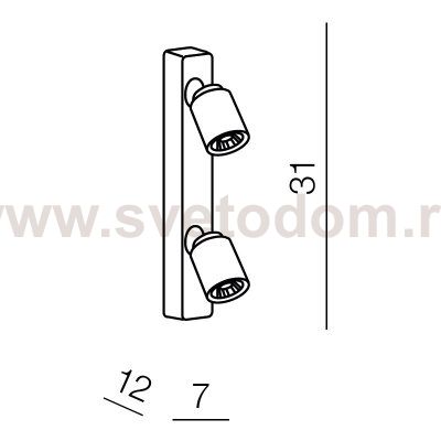 Спот Azzardo Tomi 2 AZ0663