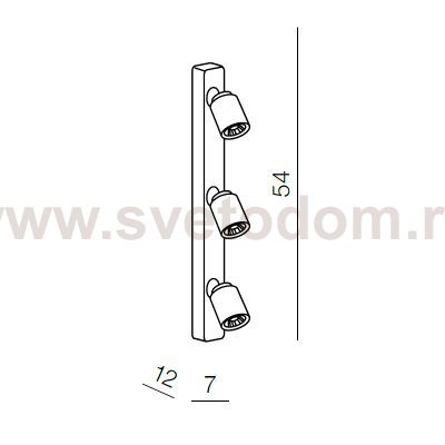 Спот Azzardo Tomi 3 AZ0680