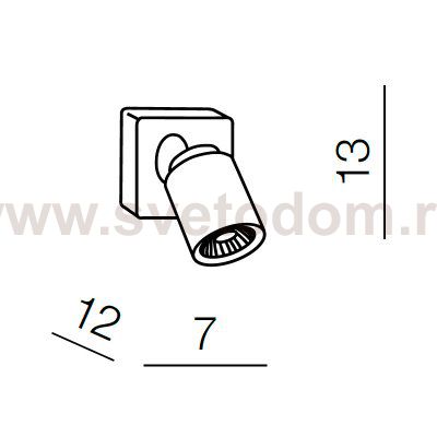 Спот Azzardo Tomi 1 AZ0681