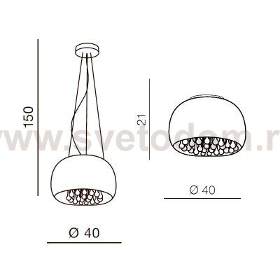 Подвесная люстра Azzardo Burn pendant/top AZ0699