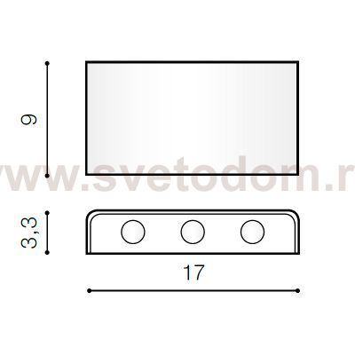 Настенный светильник Azzardo Ginno 3 AZ0763