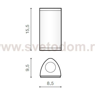 Накладной Светильник  Azzardo Luca AZ0777