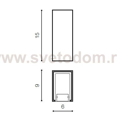 Настенный светильник Azzardo Raul AZ0892