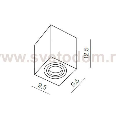 Накладной светильник Azzardo Eloy AZ0929
