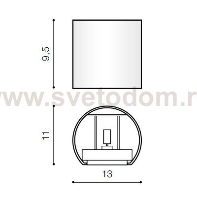 Настенный светильник Azzardo Leticia 2 AZ1059