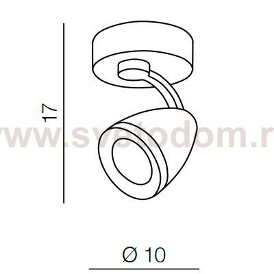 Спот Azzardo Albico 1 AZ1240