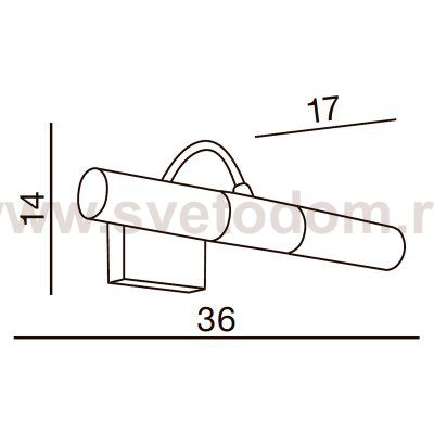 Подсветка для зеркал Azzardo Liliane AZ1297