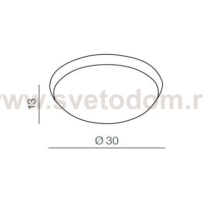 Накладной светильник Azzardo Rita AZ1307