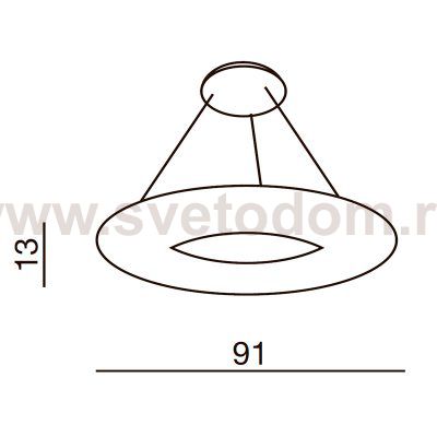 Подвесная люстра Azzardo Napoli 91 AZ1317