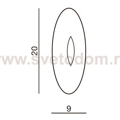 Настенный светильник Azzardo Napoli wall AZ1318