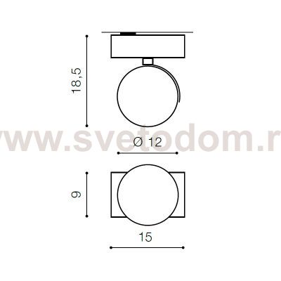 Спот Azzardo Max 1 12V AZ1372