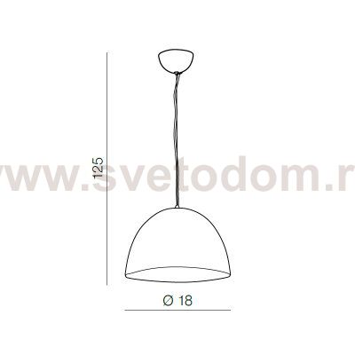 Подвесная люстра Azzardo Modena 18 AZ1399