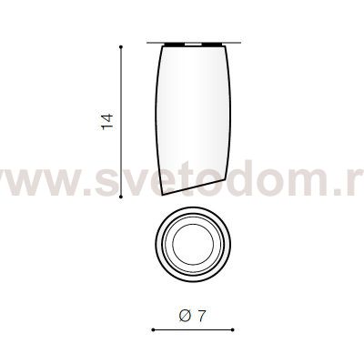 Накладной светильник  Azzardo Vasko AZ1491