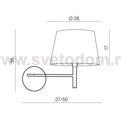 Настенный светильник Azzardo Anna AZ1519