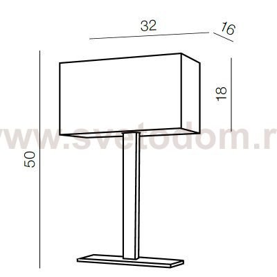 Настольная лампа Azzardo Martens table AZ1559