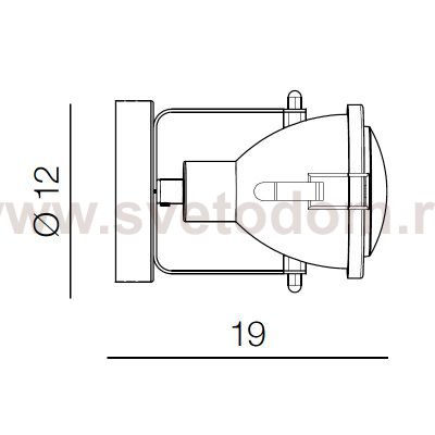 Настенный светильник Azzardo Tobruk wall AZ1584