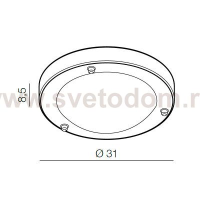 Накладной светильник Azzardo Umbra 31 AZ1597