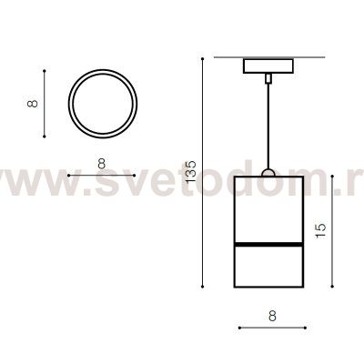 Потолочный светильник Azzardo Raffael AZ1624