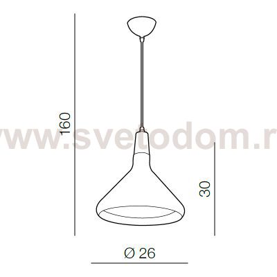 Подвесная люстра Azzardo Ida M AZ1669