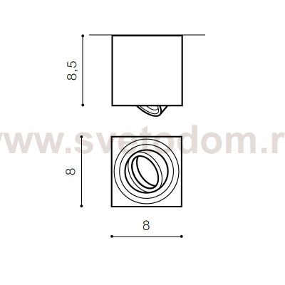 Накладной светильник Azzardo Mini Eloy AZ1713