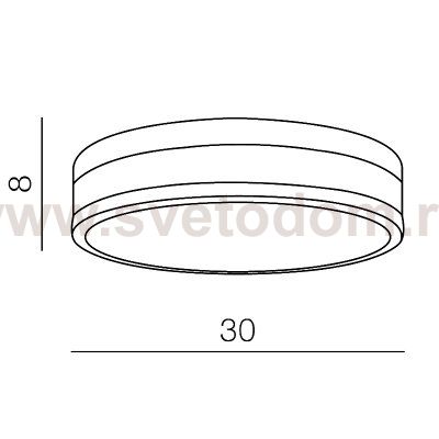 Накладной светильник  Azzardo Kari 30 AZ2066