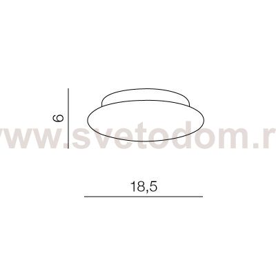 Потолочный светильни Azzardo Eos M AZ2071