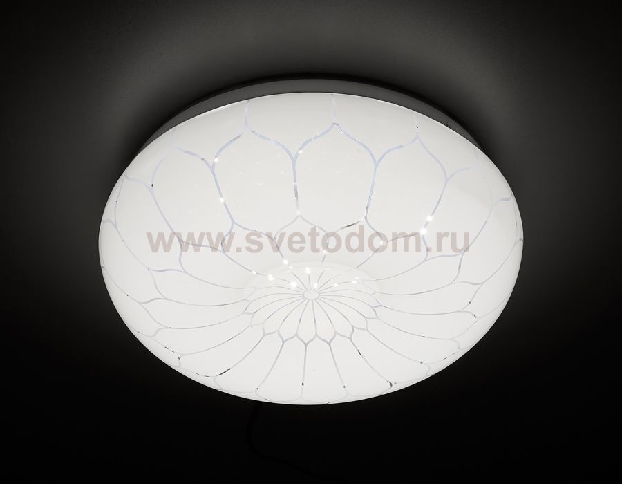 Люстра потолочная Ambrella F565 WH 15W 4200K 300*300*105 (Без ПДУ) ORBITAL