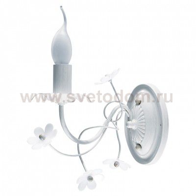 Светильник настенный Anessi-WL60E14*1WH металл, акрил E14*1*60W