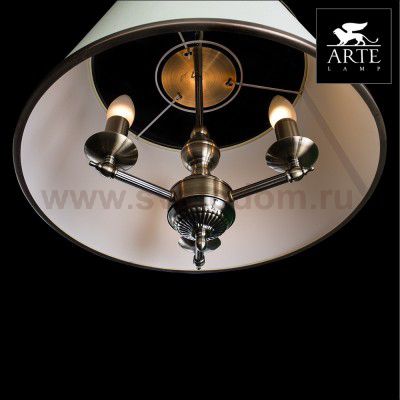 Люстра в виде абажура Arte lamp A3579SP-3AB Alice