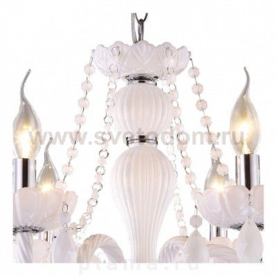 Люстра белая Arte lamp A3964LM-6WH Teatro