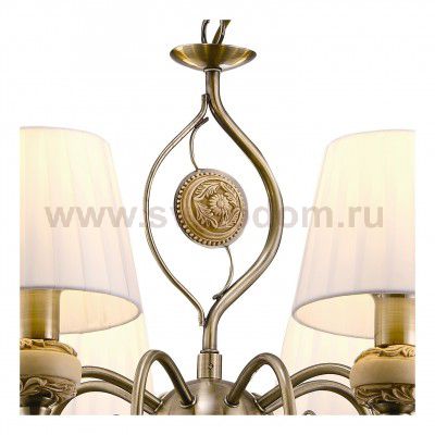 Подвесная люстра Arte lamp A9583LM-5AB Intaglio