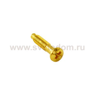 B-912-31 BIRONI Золото Винт №1 (розетка,розетка RJ 45)