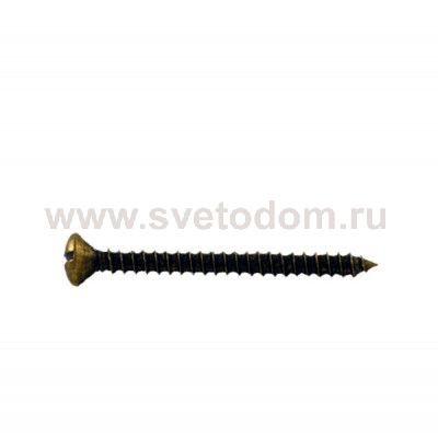 B-913-32 BIRONI Бронза Саморез №2, комплект 2 шт. (выкл.,изолятор)