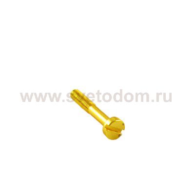 B-914-31 BIRONI Золото Винт №3 (распред. короба,ТВ розетка)