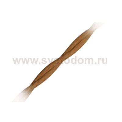 B1-424-74-50 (B1-424-74) BIRONI Витой провод 2*1,5 ,цвет бежевый