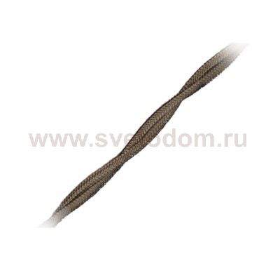 B1-422-717 BIRONI Витой провод 2*0,75 ,цвет титан