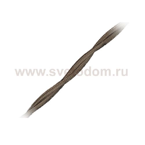 B1-422-717 BIRONI Витой провод 2*0,75 ,цвет титан