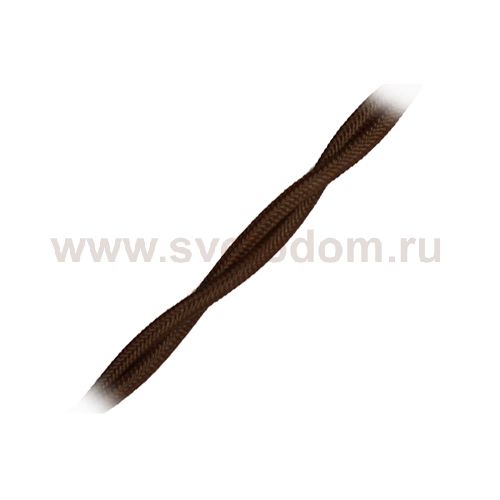 B1-424-72-50 (B1-424-72) BIRONI Витой провод 2*1,5 ,цвет коричневый