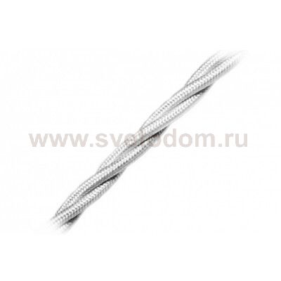 B1-424-071-50 (B1-424-071) BIRONI Витой провод 2*1,5, цвет белый глянец