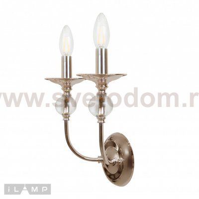 Настенный светильник iLamp Aura B1030-2 Золотой