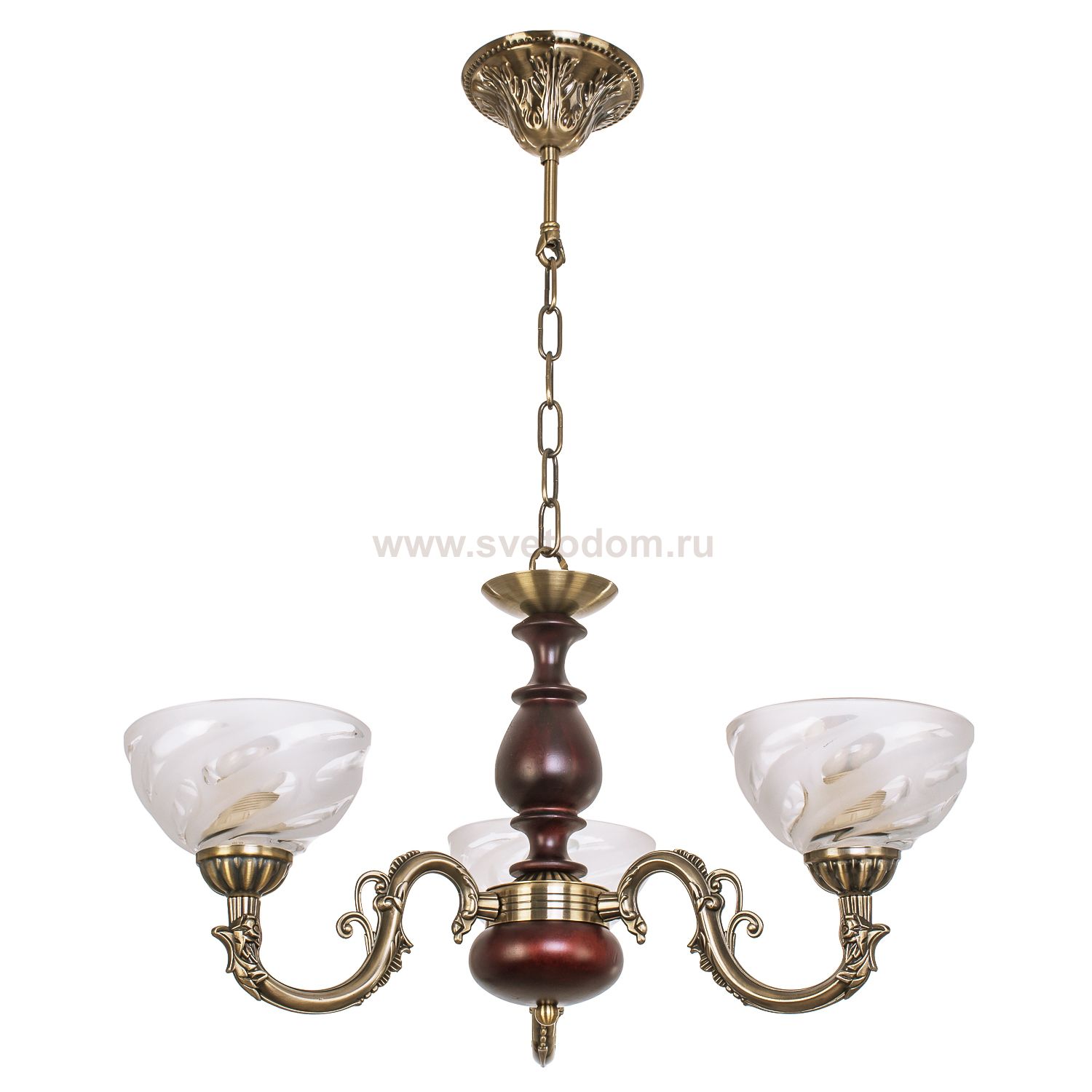 Светильник Ben Crezo B11023/3AB+WOOD