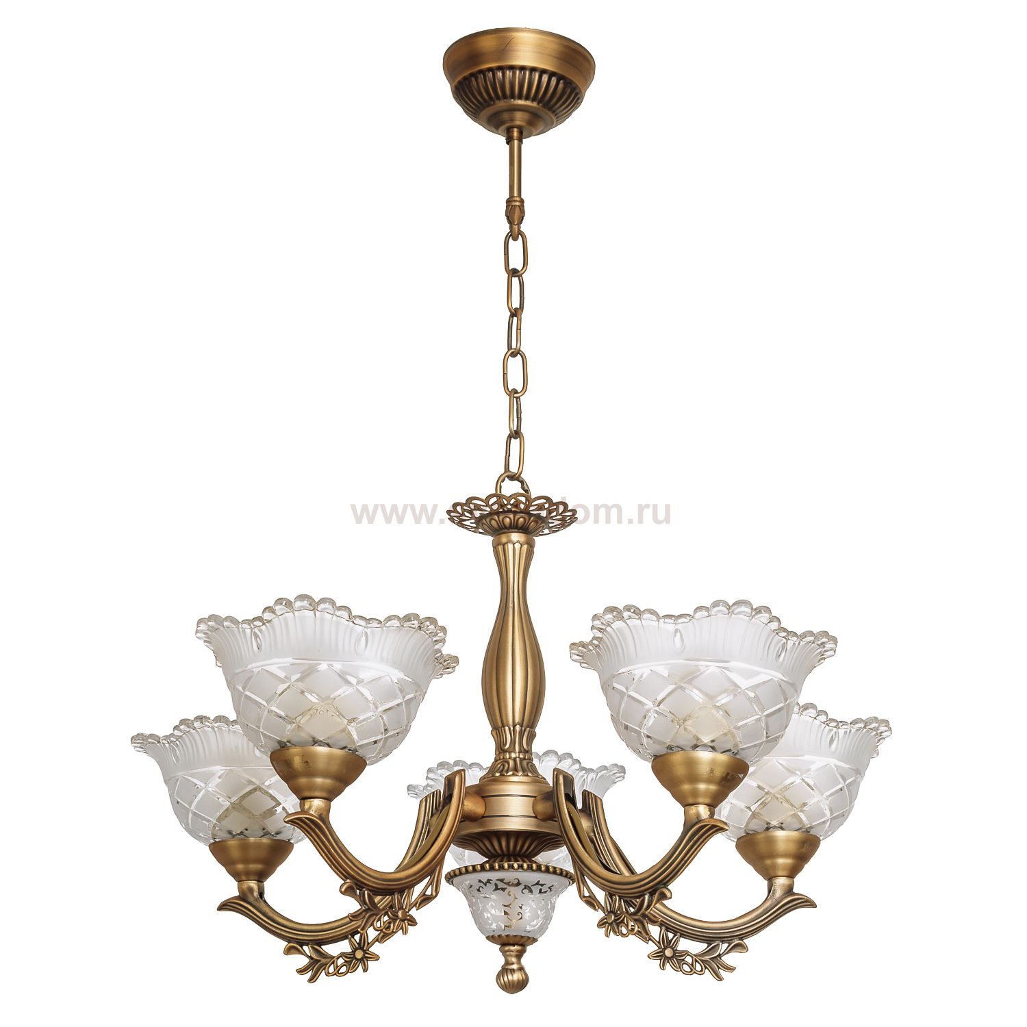 Светильник Ben Crezo B11024/5BRASS