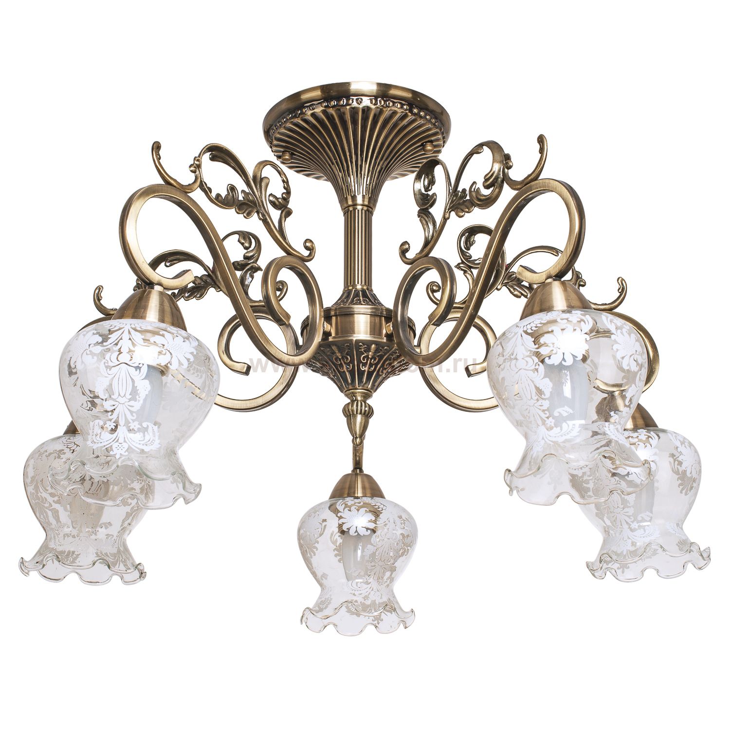 Светильник Ben Crezo B11025/5AB CL