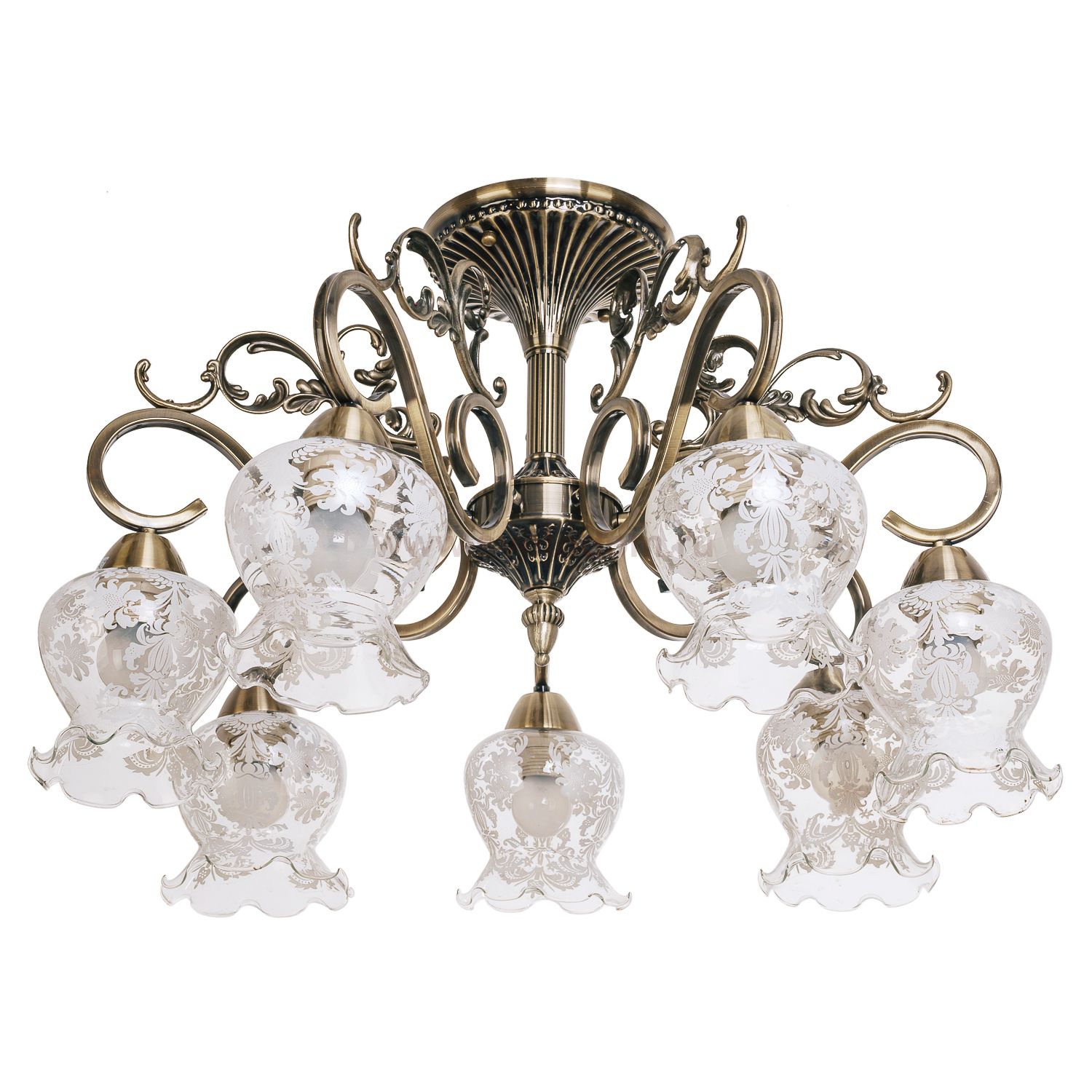 Светильник Ben Crezo B11025/7AB CL