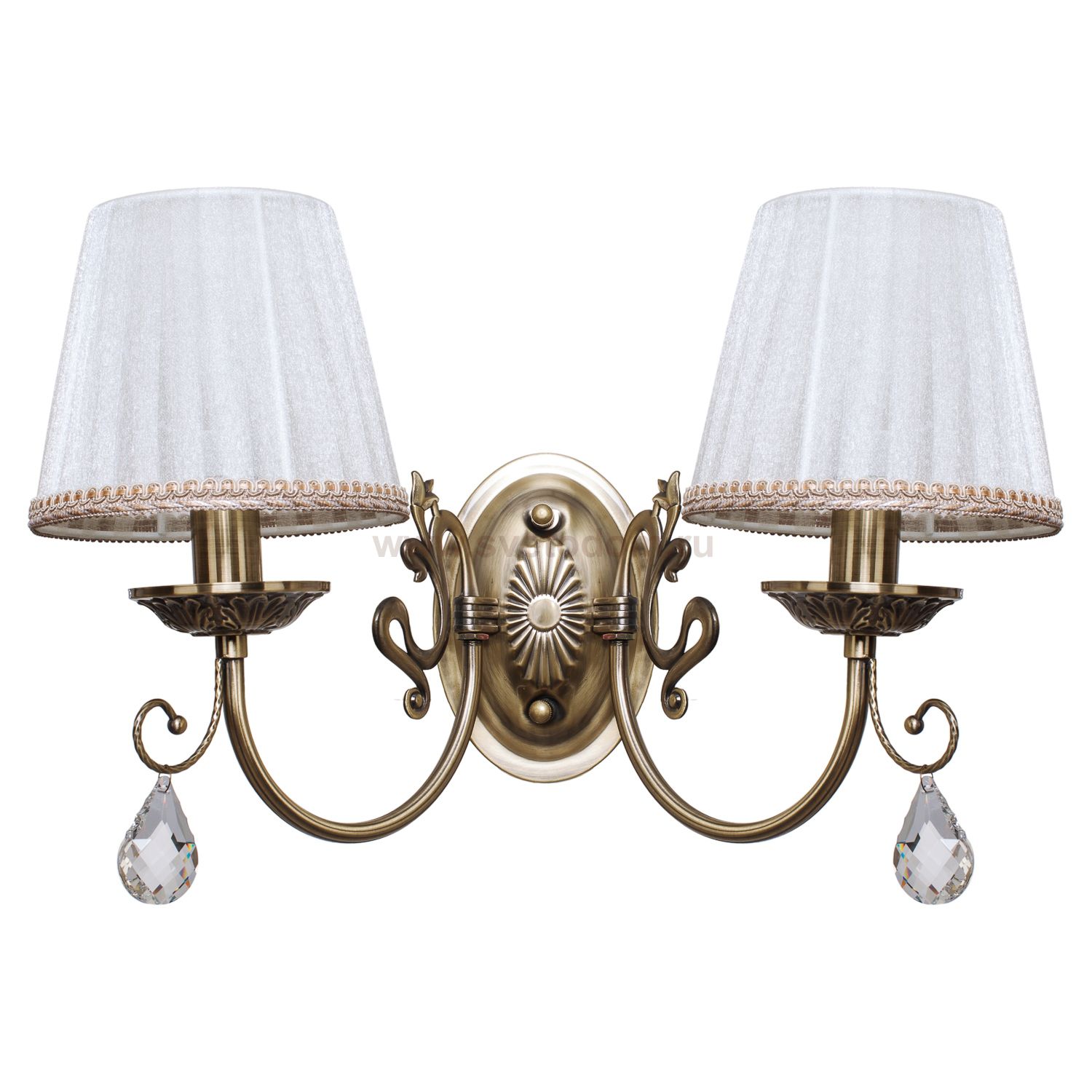 Светильник Ben Crezo B11032/2wAB WT